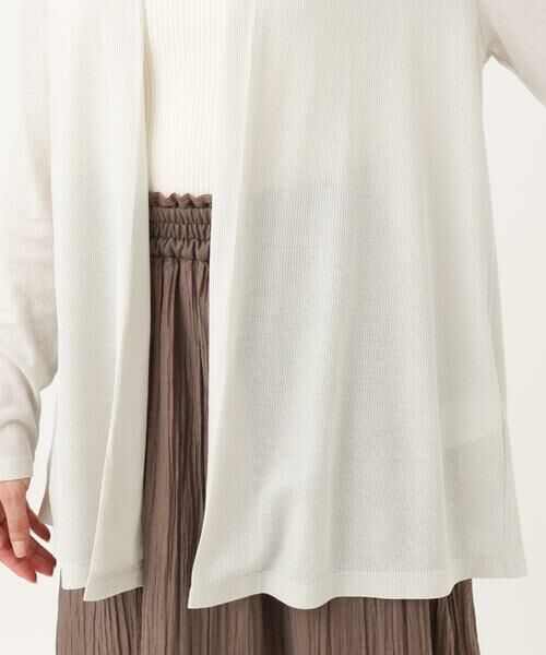 Maison de CINQ / メゾン ドゥ サンク カーディガン・ボレロ | 【小さいサイズ】着流しカーディガン/接触冷感/洗える | 詳細8