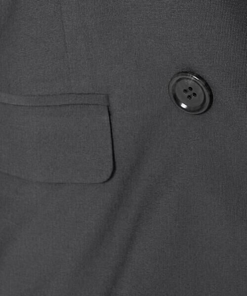 Maison de CINQ / メゾン ドゥ サンク ノーカラージャケット | 【小さいサイズ】カラーレスストレッチジャケット/洗える/セットアップ対応 | 詳細28