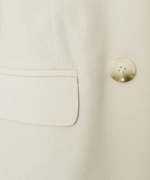 Maison de CINQ / メゾン ドゥ サンク ノーカラージャケット | 【小さいサイズ】カラーレスストレッチジャケット/洗える/セットアップ対応 | 詳細30