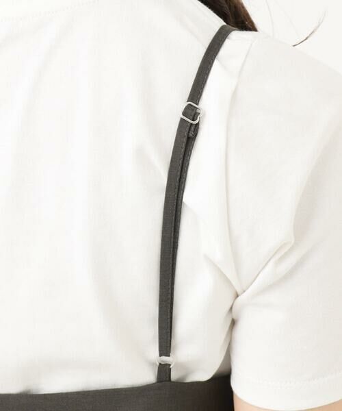 Maison de CINQ / メゾン ドゥ サンク サロペット・オールインワン | 【小さいサイズ】リネンライクコンビネゾン/洗える | 詳細7