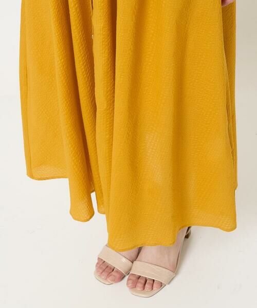 Maison de CINQ / メゾン ドゥ サンク ロング・マキシ丈ワンピース | 【小さいサイズ】キーネックコットンワンピース/洗える | 詳細10