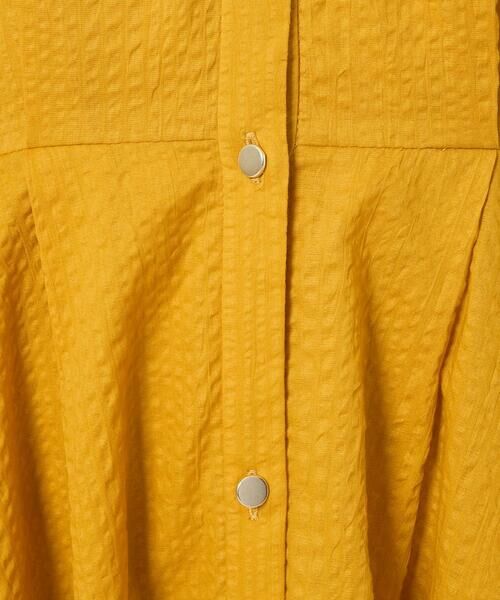 Maison de CINQ / メゾン ドゥ サンク ロング・マキシ丈ワンピース | 【小さいサイズ】キーネックコットンワンピース/洗える | 詳細11