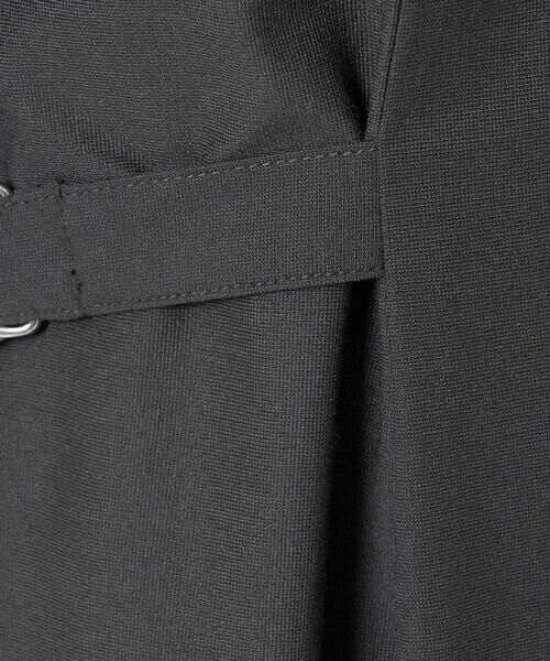 Maison de CINQ / メゾン ドゥ サンク ロング・マキシ丈ワンピース | 【小さいサイズ】サイドベルトデザイン ウエストタックストレッチワンピース/洗える/セットアップ対応 | 詳細11