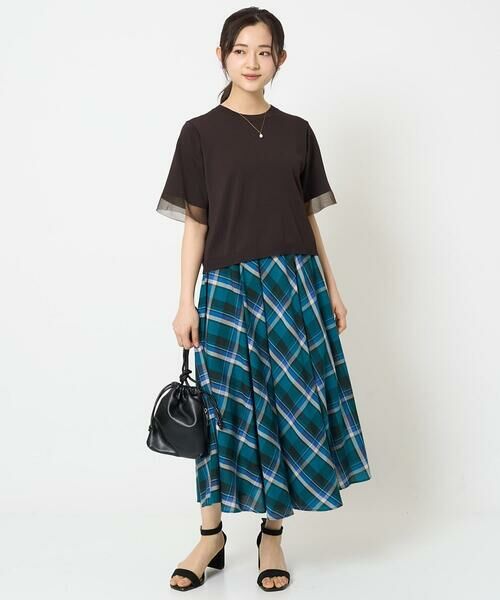 Maison de CINQ / メゾン ドゥ サンク ニット・セーター | 【小さいサイズ】袖シアークロップドニット/接触冷感/UVカット/洗える | 詳細16