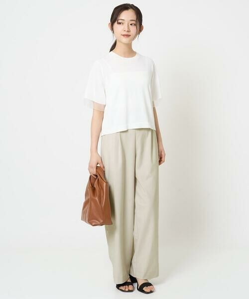 Maison de CINQ / メゾン ドゥ サンク ニット・セーター | 【小さいサイズ】袖シアークロップドニット/接触冷感/UVカット/洗える | 詳細28