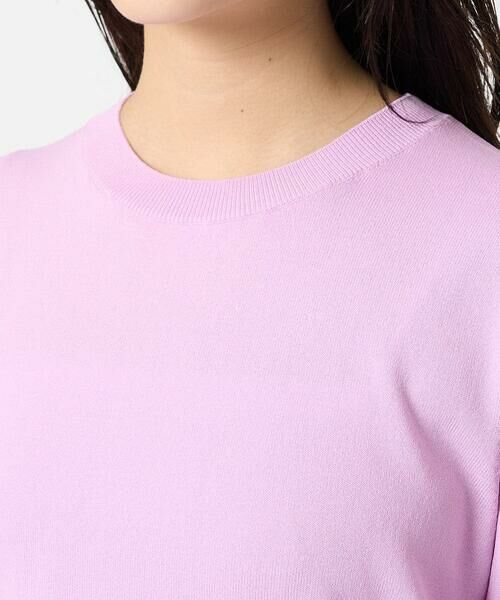 Maison de CINQ / メゾン ドゥ サンク ニット・セーター | 【小さいサイズ】袖シアークロップドニット/接触冷感/UVカット/洗える | 詳細7