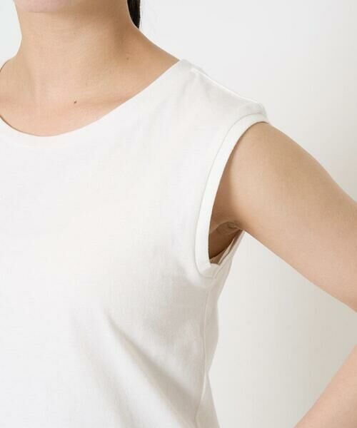 Maison de CINQ / メゾン ドゥ サンク ニット・セーター | 【小さいサイズ】ボーダー透かし編みニット×タンクトップ/洗える | 詳細21