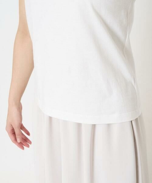 Maison de CINQ / メゾン ドゥ サンク ニット・セーター | 【小さいサイズ】ボーダー透かし編みニット×タンクトップ/洗える | 詳細22