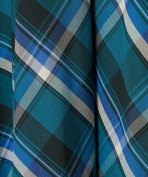 Maison de CINQ / メゾン ドゥ サンク ロング・マキシ丈スカート | 【小さいサイズ】チェック柄サーキュラースカート/洗える | 詳細10