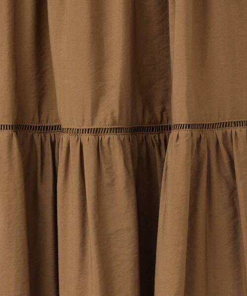 Maison de CINQ / メゾン ドゥ サンク ロング・マキシ丈スカート | 【小さいサイズ】ハシゴレース使いフレアースカート/洗える | 詳細10