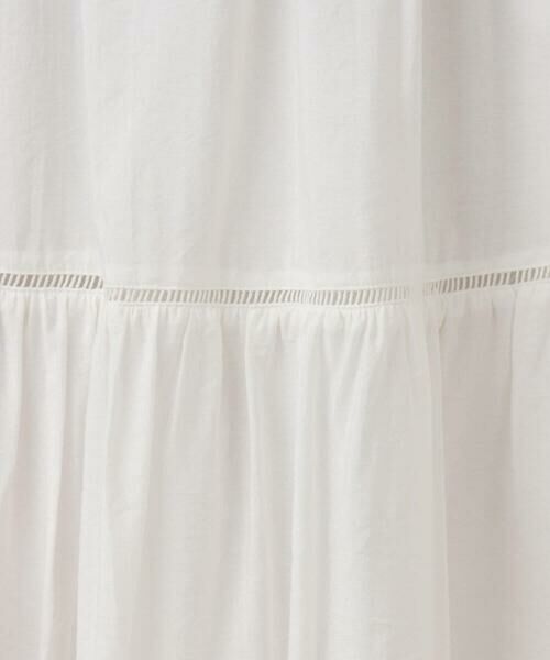 Maison de CINQ / メゾン ドゥ サンク ロング・マキシ丈スカート | 【小さいサイズ】ハシゴレース使いフレアースカート/洗える | 詳細11