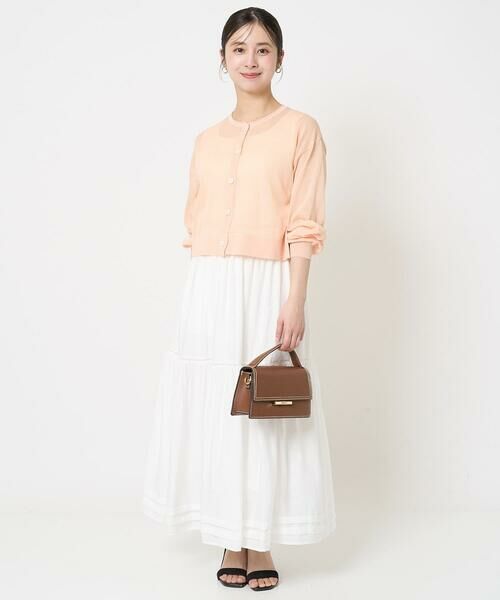 Maison de CINQ / メゾン ドゥ サンク ロング・マキシ丈スカート | 【小さいサイズ】ハシゴレース使いフレアースカート/洗える | 詳細19