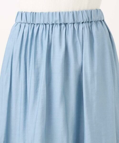 Maison de CINQ / メゾン ドゥ サンク ロング・マキシ丈スカート | 【小さいサイズ】ハシゴレース使いフレアースカート/洗える | 詳細6