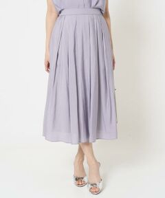 Maison de CINQ / メゾン ドゥ サンク ロング・マキシ丈スカート | 【小さいサイズ】ウエストタックシアースカート/洗える