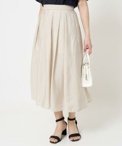 Maison de CINQ / メゾン ドゥ サンク ロング・マキシ丈スカート | 【小さいサイズ】ウエストタックシアースカート/洗える