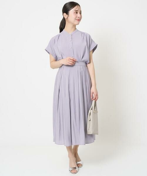 Maison de CINQ / メゾン ドゥ サンク ロング・マキシ丈スカート | 【小さいサイズ】ウエストタックシアースカート/洗える | 詳細14