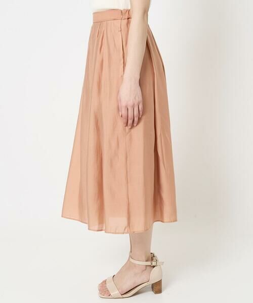 Maison de CINQ / メゾン ドゥ サンク ロング・マキシ丈スカート | 【小さいサイズ】ウエストタックシアースカート/洗える | 詳細5