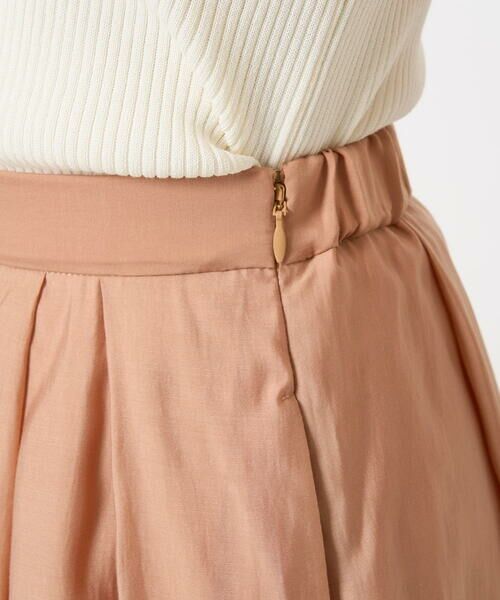 Maison de CINQ / メゾン ドゥ サンク ロング・マキシ丈スカート | 【小さいサイズ】ウエストタックシアースカート/洗える | 詳細9
