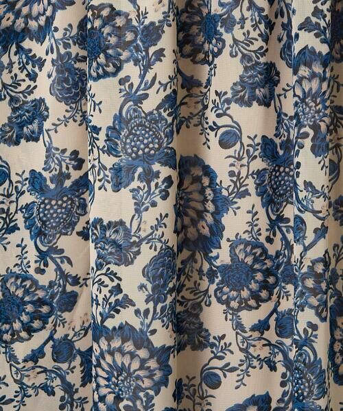 Maison de CINQ / メゾン ドゥ サンク ロング・マキシ丈スカート | 【小さいサイズ】更紗プリント花柄シフォンスカート/丈の長さが選べる/洗える/セットアップ対応 | 詳細16