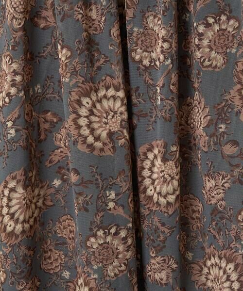 Maison de CINQ / メゾン ドゥ サンク ロング・マキシ丈スカート | 【小さいサイズ】更紗プリント花柄シフォンスカート/丈の長さが選べる/洗える/セットアップ対応 | 詳細17