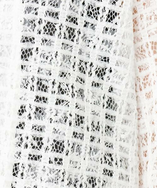 Maison de CINQ / メゾン ドゥ サンク その他アウター | 【小さいサイズ】レースチュールノーカラーライトブルゾン/洗える | 詳細12