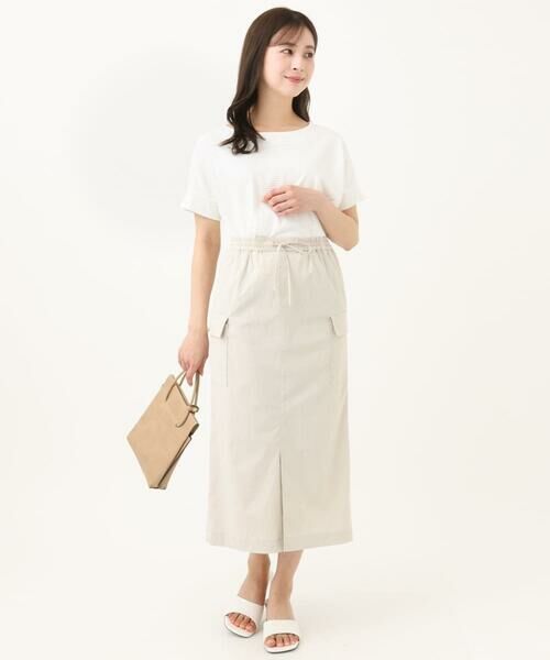 Maison de CINQ / メゾン ドゥ サンク カットソー | 【小さいサイズ】ボーダーチュールカットソー/接触冷感/洗える | 詳細24