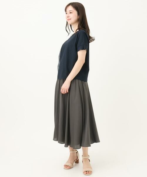 Maison de CINQ / メゾン ドゥ サンク カットソー | 【小さいサイズ】ボーダーチュールカットソー/接触冷感/洗える | 詳細27