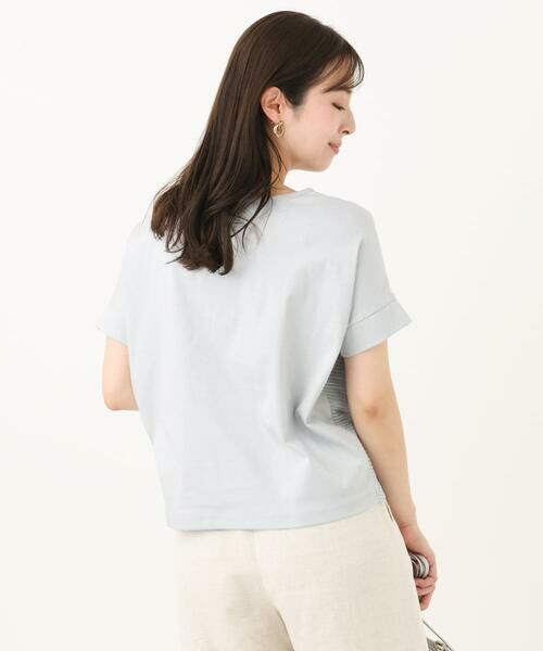 Maison de CINQ / メゾン ドゥ サンク カットソー | 【小さいサイズ】ボーダーチュールカットソー/接触冷感/洗える | 詳細5