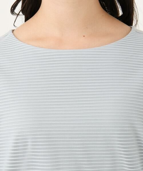 Maison de CINQ / メゾン ドゥ サンク カットソー | 【小さいサイズ】ボーダーチュールカットソー/接触冷感/洗える | 詳細9