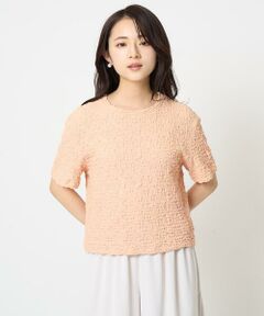 Maison de CINQ / メゾン ドゥ サンク カットソー | 【小さいサイズ】フクレシャーリングカットソー/UVカット/洗える