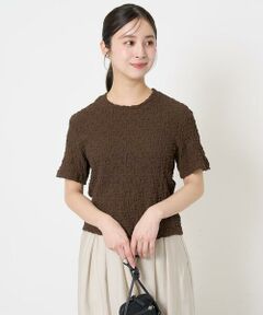 Maison de CINQ / メゾン ドゥ サンク カットソー | 【小さいサイズ】フクレシャーリングカットソー/UVカット/洗える