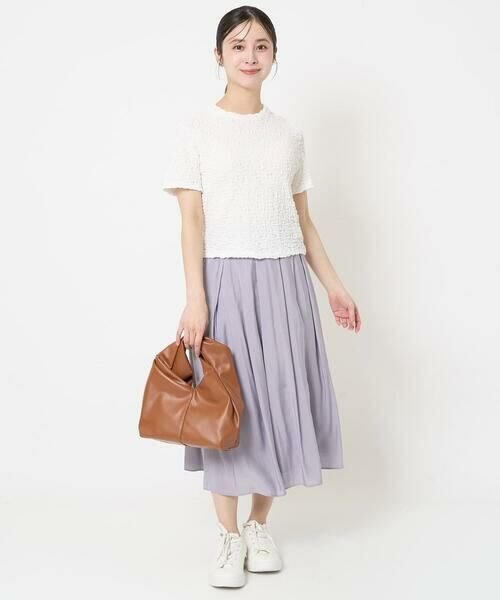 Maison de CINQ / メゾン ドゥ サンク カットソー | 【小さいサイズ】フクレシャーリングカットソー/UVカット/洗える | 詳細17