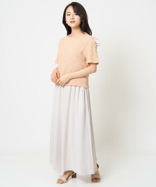 Maison de CINQ / メゾン ドゥ サンク カットソー | 【小さいサイズ】フクレシャーリングカットソー/UVカット/洗える | 詳細21