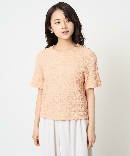 Maison de CINQ / メゾン ドゥ サンク カットソー | 【小さいサイズ】フクレシャーリングカットソー/UVカット/洗える | 詳細3