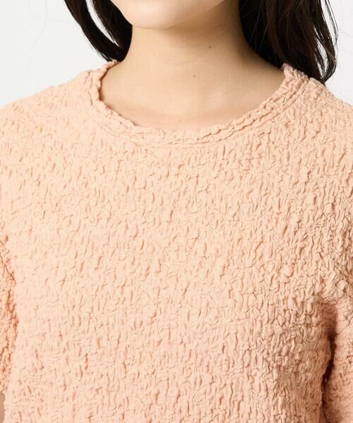 Maison de CINQ / メゾン ドゥ サンク カットソー | 【小さいサイズ】フクレシャーリングカットソー/UVカット/洗える | 詳細7