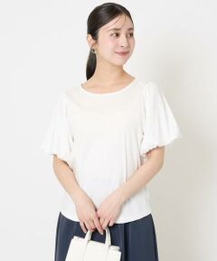 Maison de CINQ / メゾン ドゥ サンク カットソー | 【小さいサイズ】バルーンスリーブカットソー/接触冷感/洗える