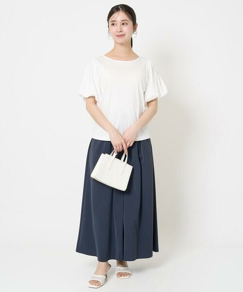 Maison de CINQ / メゾン ドゥ サンク カットソー | 【小さいサイズ】バルーンスリーブカットソー/接触冷感/洗える | 詳細12