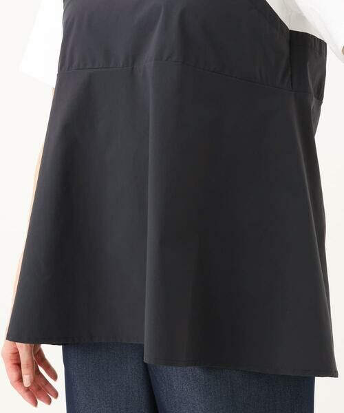 Maison de CINQ / メゾン ドゥ サンク カットソー | 【小さいサイズ】ビスチェレイヤード風フレアーTシャツ(無地)/洗える | 詳細9