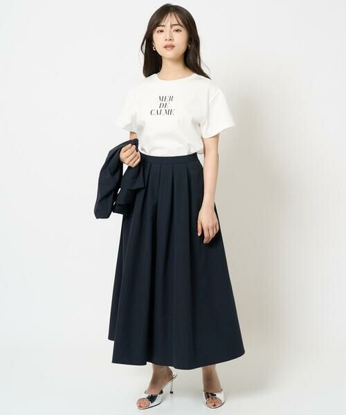 Maison de CINQ / メゾン ドゥ サンク カットソー | 【小さいサイズ】ベーシックロゴTシャツ/洗える | 詳細14