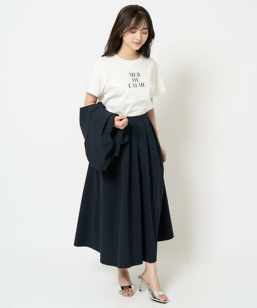 Maison de CINQ / メゾン ドゥ サンク カットソー | 【小さいサイズ】ベーシックロゴTシャツ/洗える | 詳細15