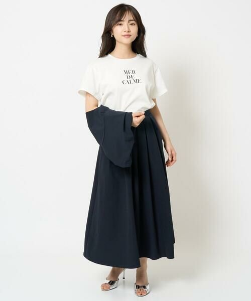 Maison de CINQ / メゾン ドゥ サンク カットソー | 【小さいサイズ】ベーシックロゴTシャツ/洗える | 詳細16