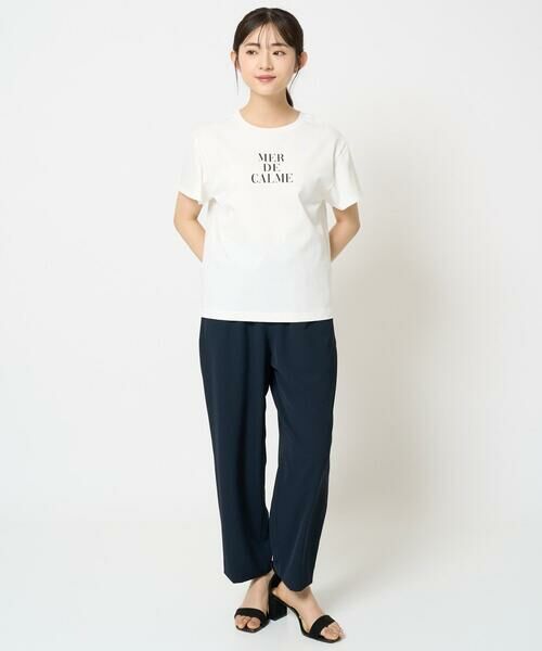 Maison de CINQ / メゾン ドゥ サンク カットソー | 【小さいサイズ】ベーシックロゴTシャツ/洗える | 詳細17