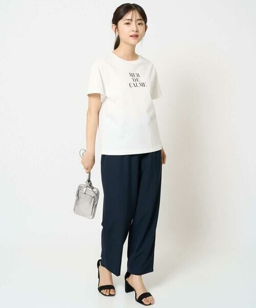 Maison de CINQ / メゾン ドゥ サンク カットソー | 【小さいサイズ】ベーシックロゴTシャツ/洗える | 詳細18