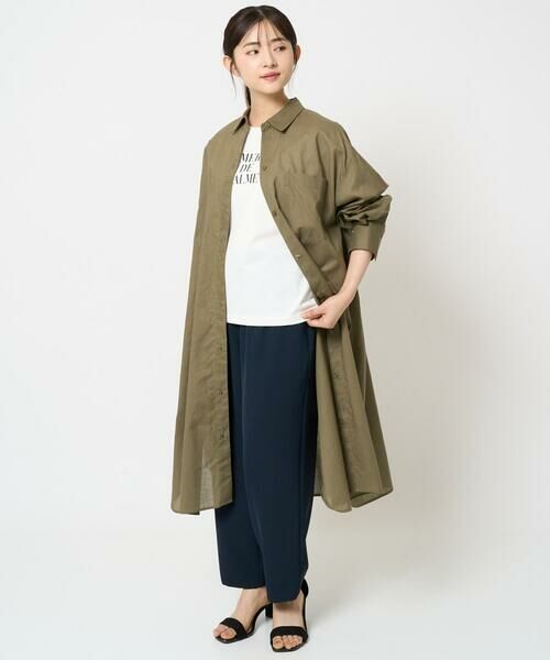 Maison de CINQ / メゾン ドゥ サンク カットソー | 【小さいサイズ】ベーシックロゴTシャツ/洗える | 詳細19