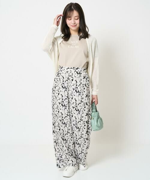 Maison de CINQ / メゾン ドゥ サンク カットソー | 【小さいサイズ】ベーシックロゴTシャツ/洗える | 詳細24