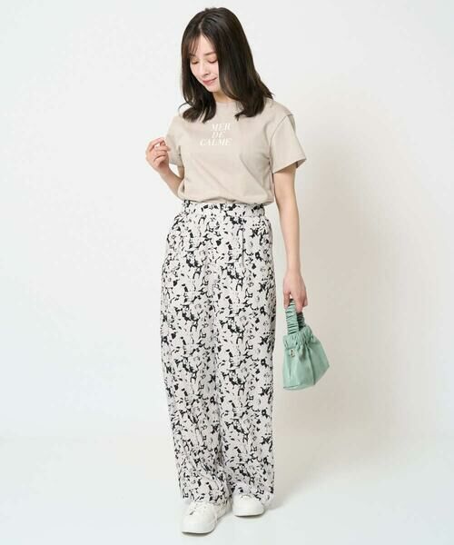 Maison de CINQ / メゾン ドゥ サンク カットソー | 【小さいサイズ】ベーシックロゴTシャツ/洗える | 詳細27