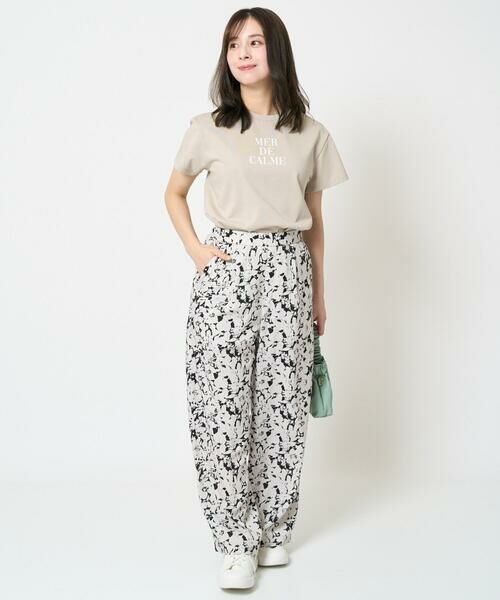 Maison de CINQ / メゾン ドゥ サンク カットソー | 【小さいサイズ】ベーシックロゴTシャツ/洗える | 詳細28