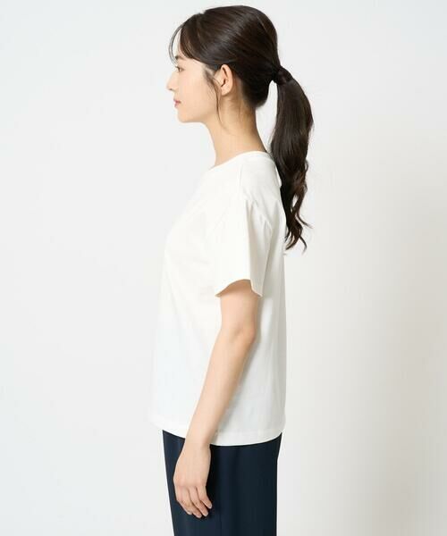 Maison de CINQ / メゾン ドゥ サンク カットソー | 【小さいサイズ】ベーシックロゴTシャツ/洗える | 詳細4