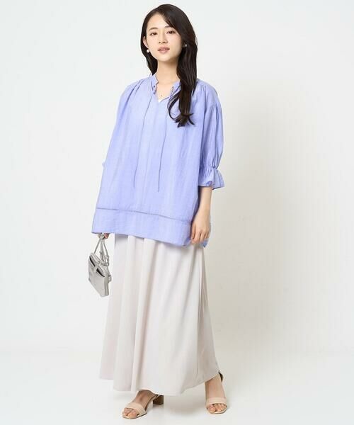 Maison de CINQ / メゾン ドゥ サンク その他パンツ | 【小さいサイズ】リラクシーワイドシルエットパンツ/洗える | 詳細25