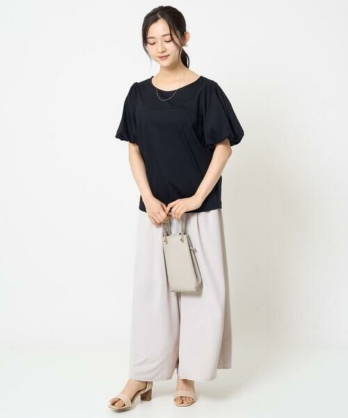 Maison de CINQ / メゾン ドゥ サンク その他パンツ | 【小さいサイズ】リラクシーワイドシルエットパンツ/洗える | 詳細27